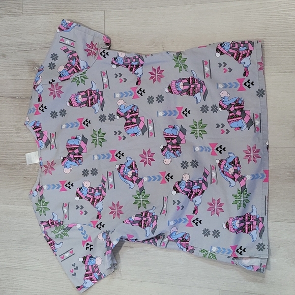 Disney Eeyore size Medium scrub top - Picture 5 of 5